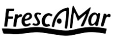 Logo de FrescAMar en blanco y negro